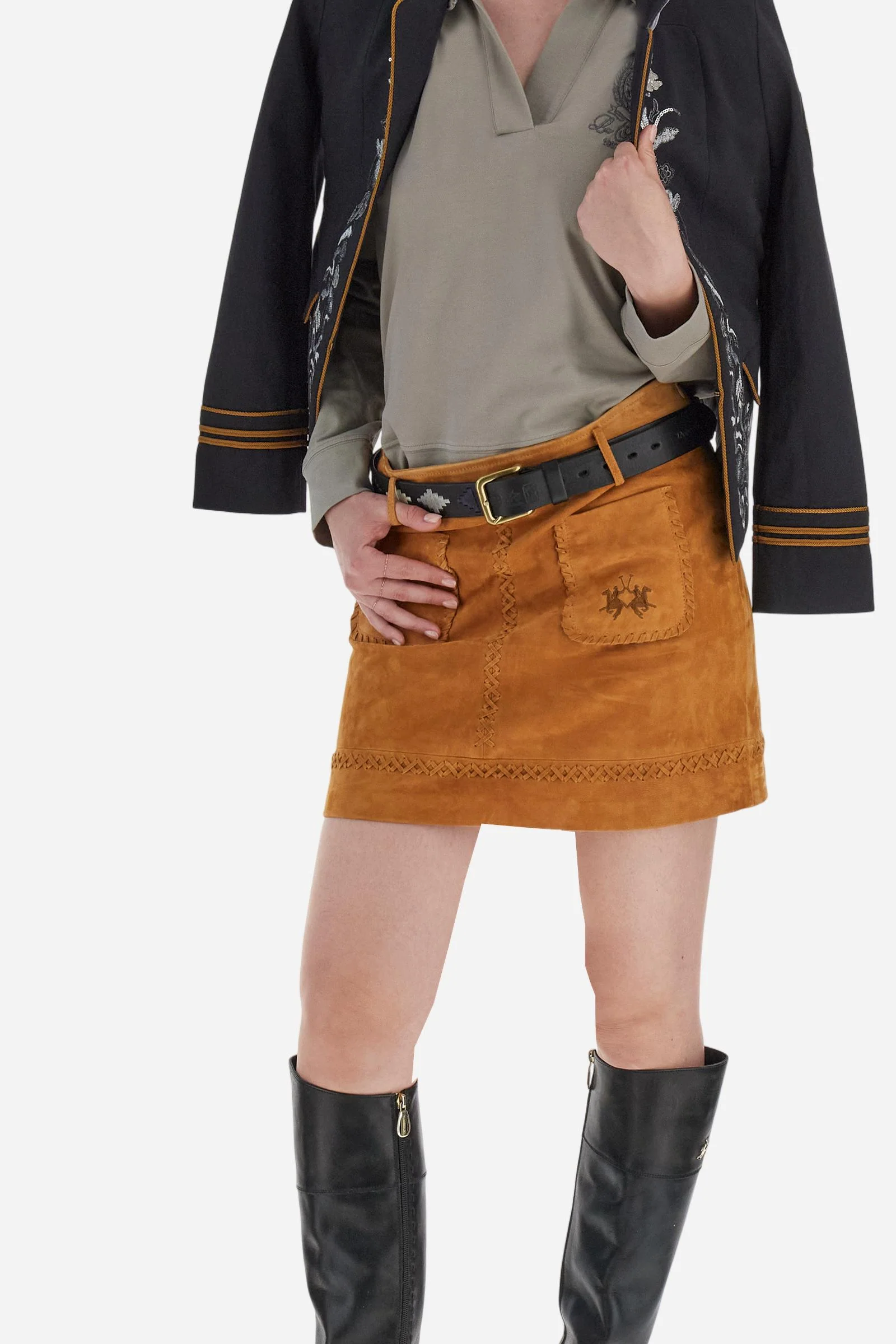Damenpolo aus Stretch-Piqué Limited Club – Bridger