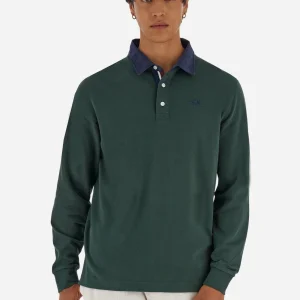 Herren-Jersey-Poloshirt soft-touch Pferdelogo - Brendon