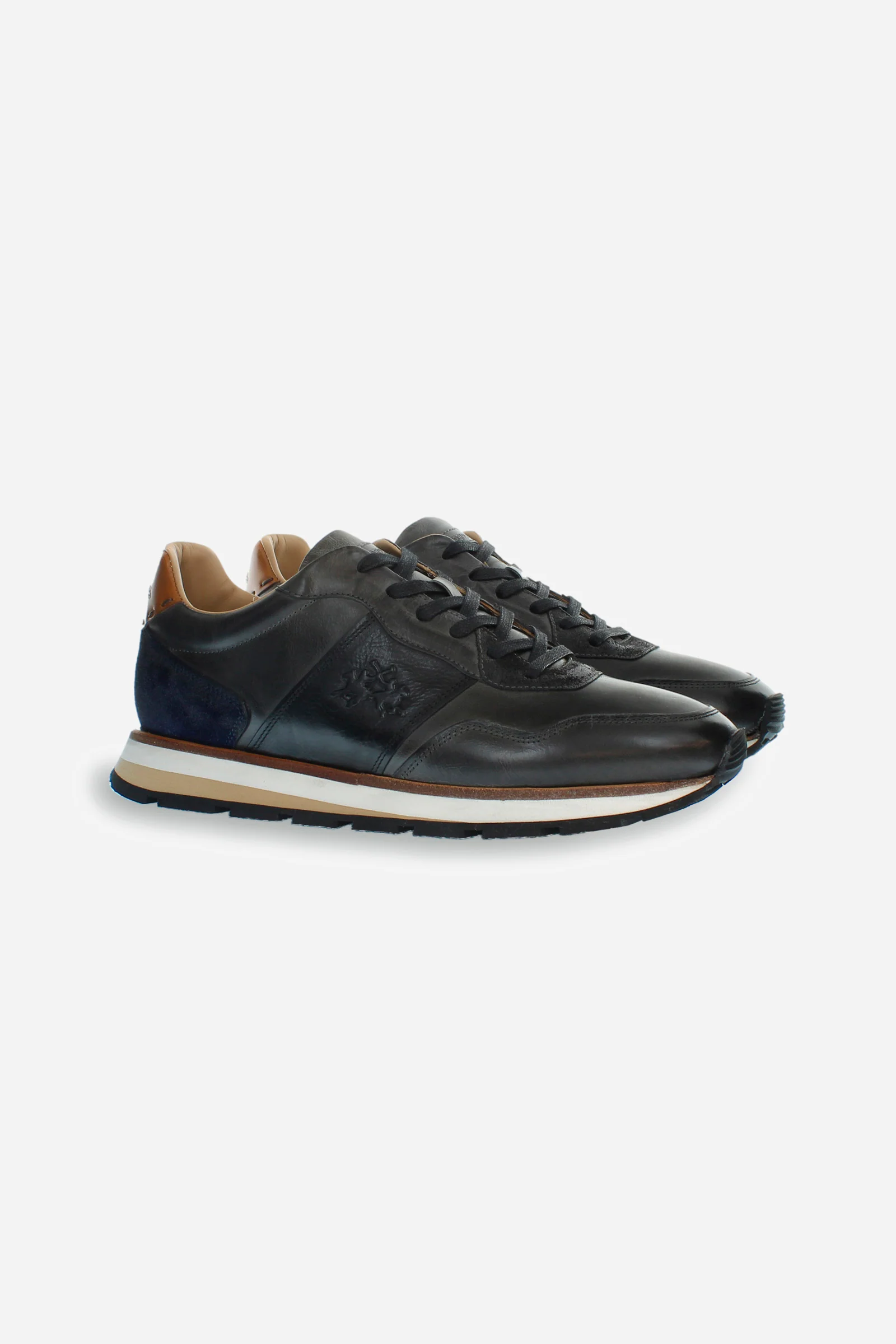 Herren-Sneaker aus Leder – San Telmo»