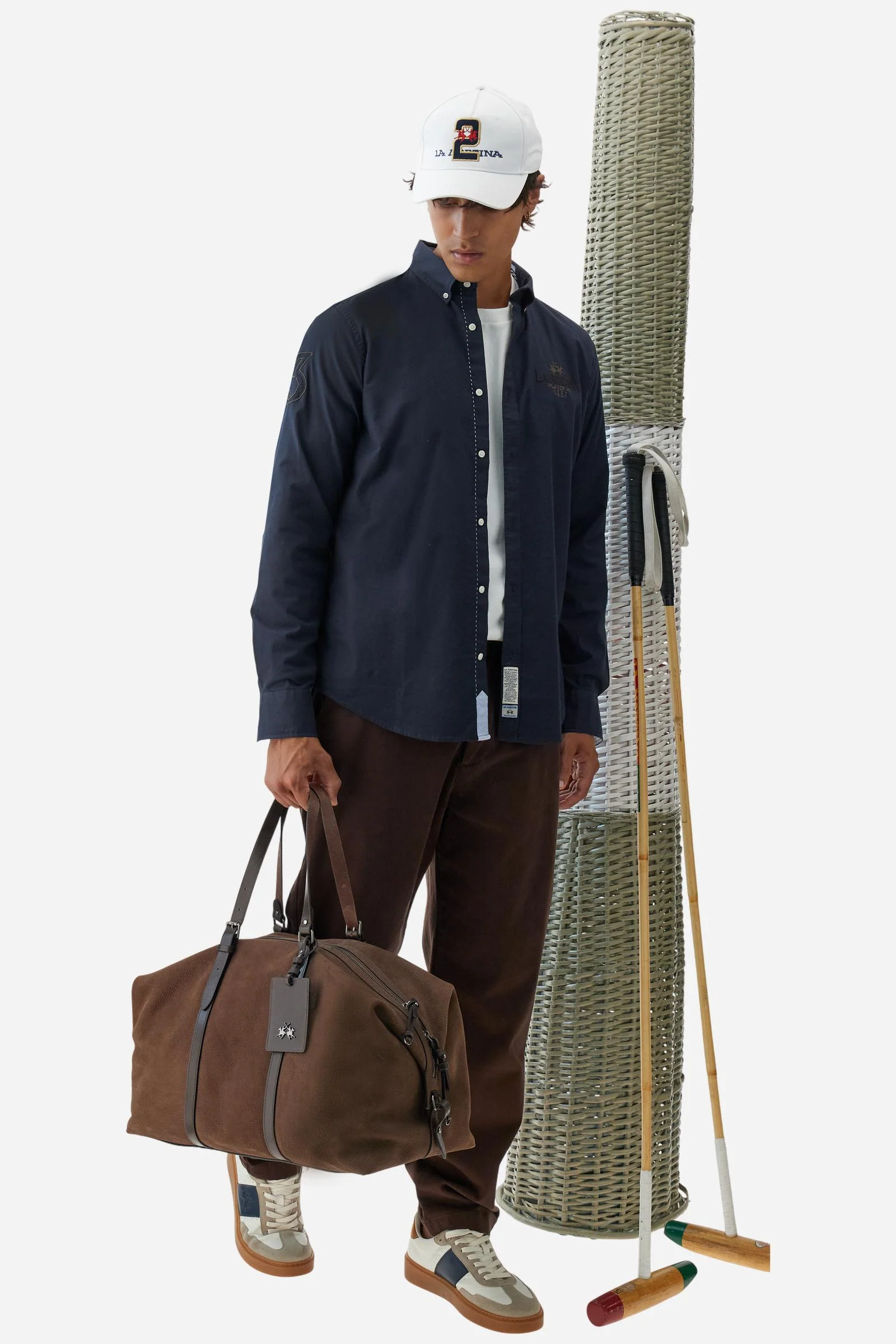 Herrenhemd Oxford Stretch Polo Club – Rodolfo