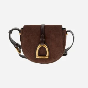 Damentasche aus Wildleder mit Schulterriemen – Crossbody Small