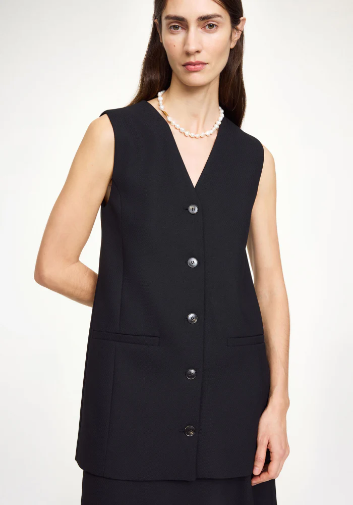 Gilet Sans Manche Francine Noir