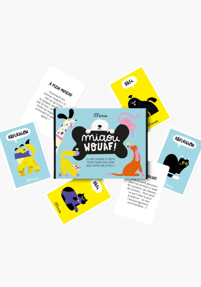 Jeu De Cartes Miaou Wouaf