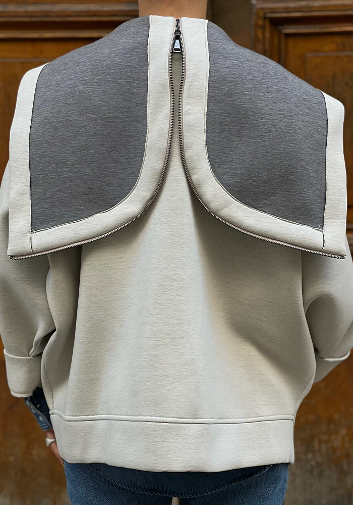 Veste De Jogging Olivia Gris Chiné
