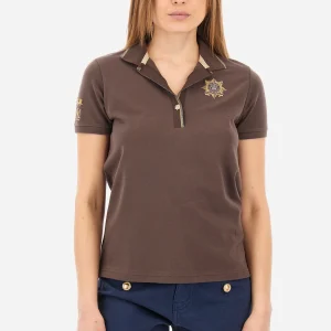 Poloshirt der Linie Guards aus Stretch-Baumwolle Regular Fit – Yawa