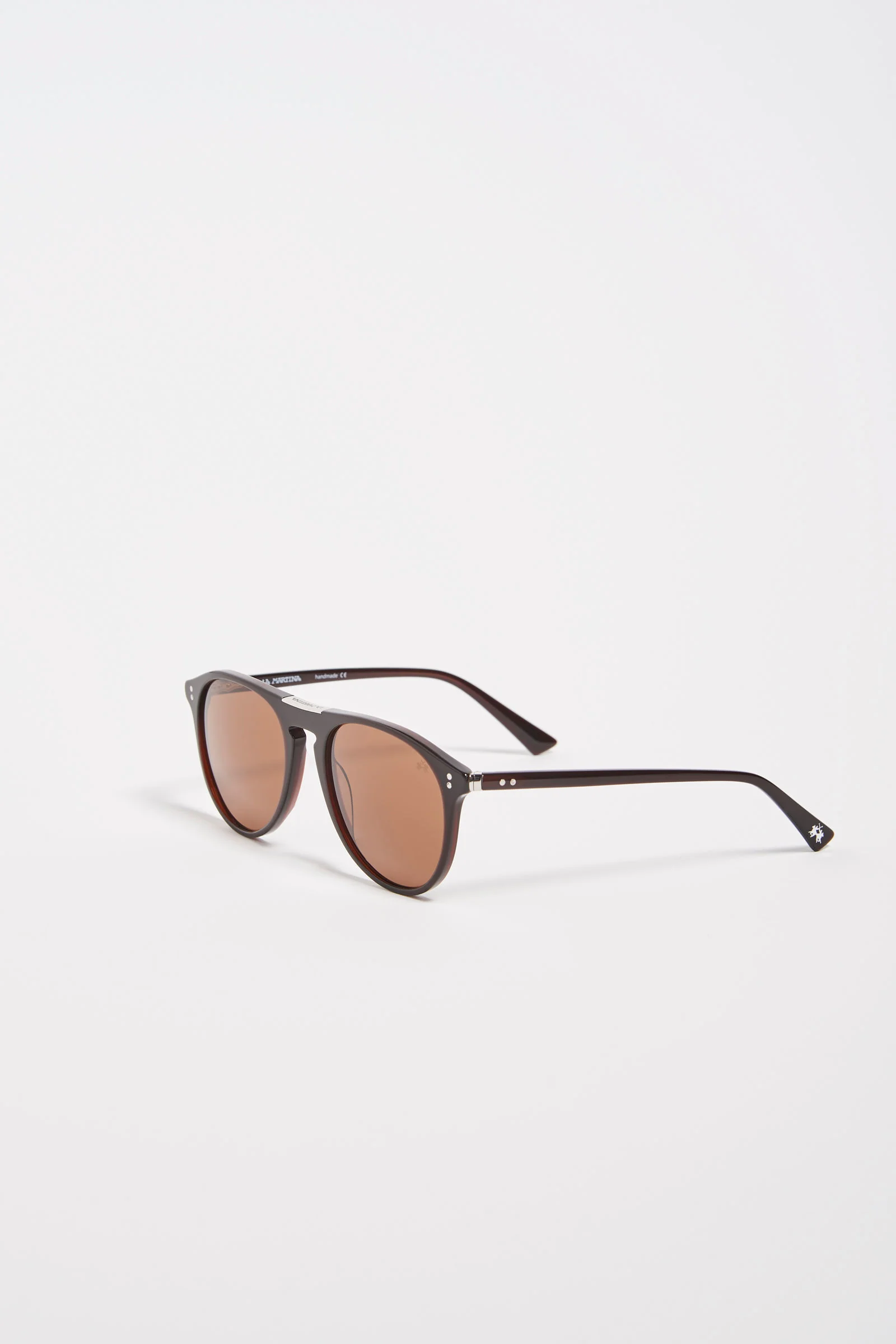Sonnenbrille aus Acetat in Tropfenform
