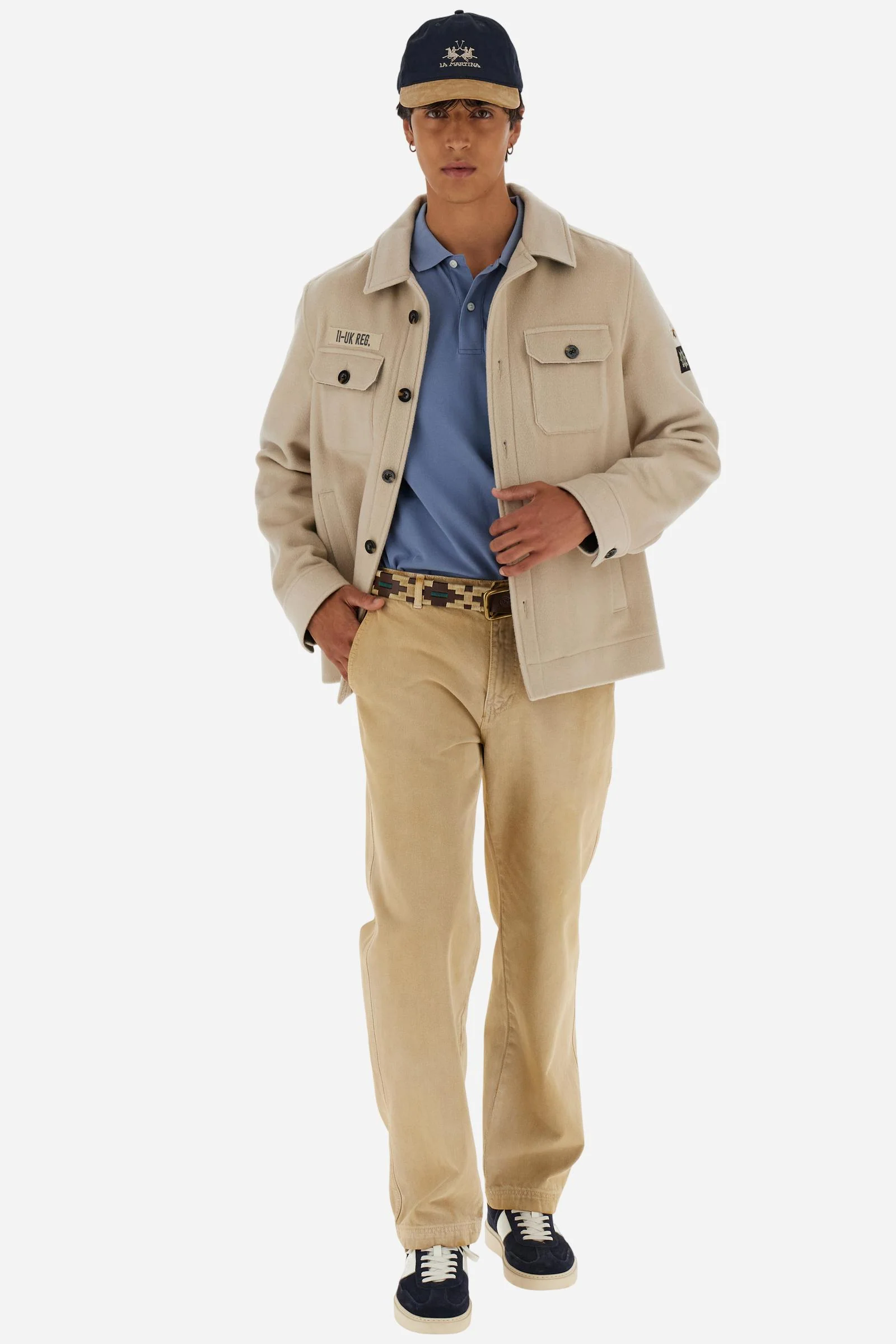 Herrenhose Modell Carpenter aus Baumwoll-Bull – Bristol