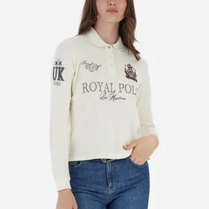 Damenpolo Piqué Stretch Royal Polo - Blondie