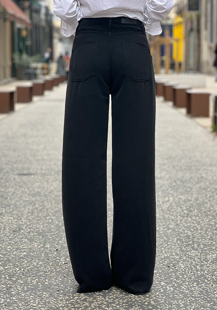 Jean Jude Drill Tencel Noir