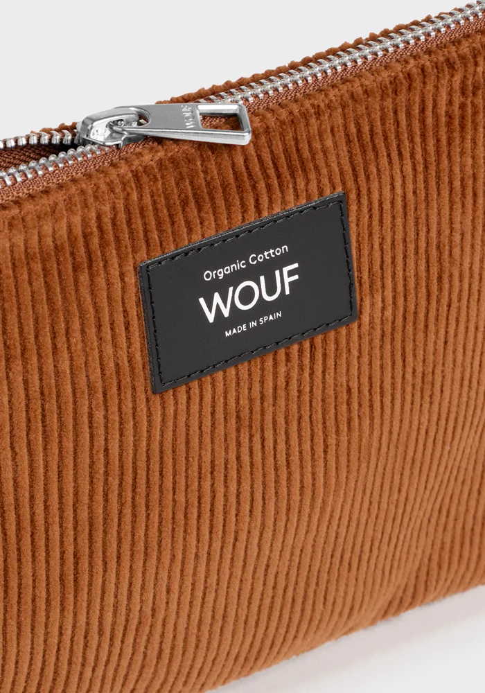 Pochette Plate Pouch Caramel