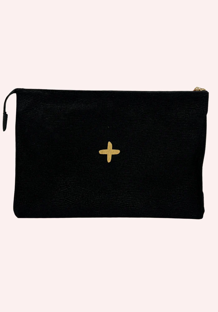 Pochette Prince En Cuir Sand B